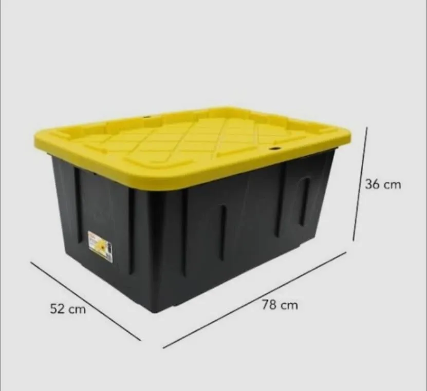 Caja plástica reutilizable
